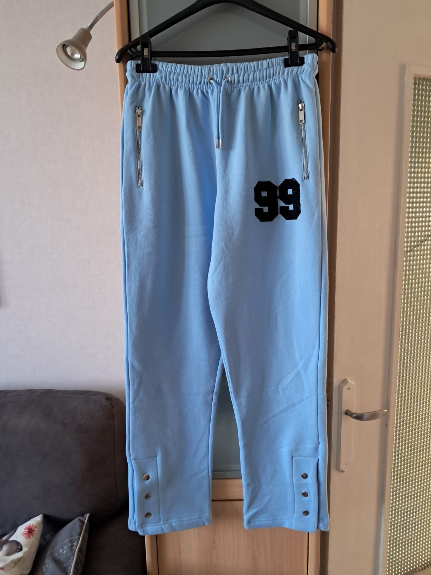 Jogging Taille M Bleu Boohooman