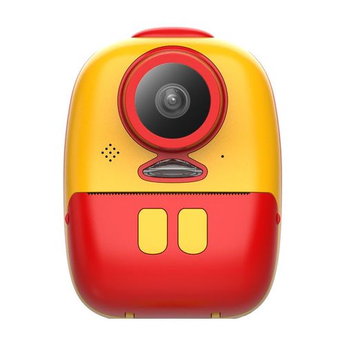 2.0pouces Appareil Photo Enfant À Impression Instantanée,Caméra Enfants, 1080p Hd Appareil Photo Enfant Carte Tf 32 Go, Ligne Usb, Autocollant, Cadeau Pour Filles Garçons 3-12 Ans