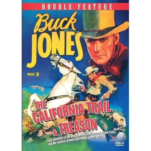 The California Trail / Treason (Buck Jones Western Double Feature Volume 3) [Digital Video Disc] Dvd Rom