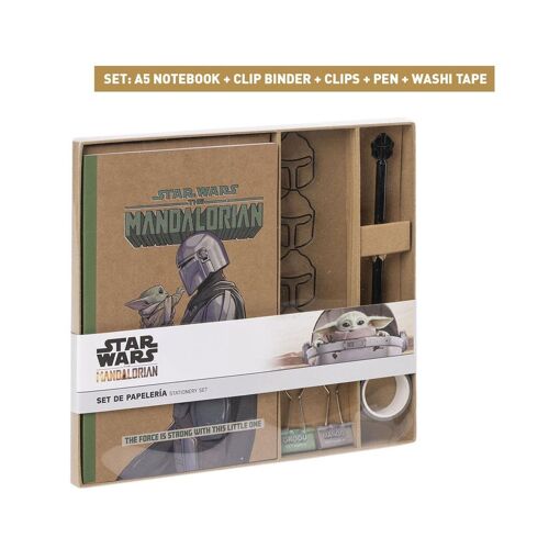 Star Wars : The Mandalorian - Set papeterie The Mandalorian