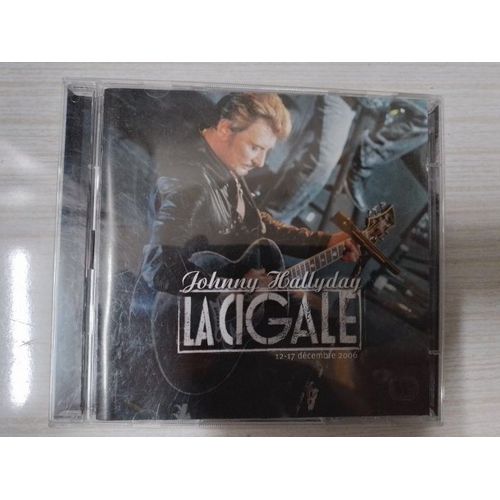 Cd Compact Disc - La Cigale - Johnny Hallyday