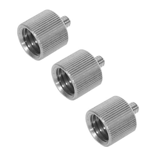 3X Adaptateur de R¿¿Ducteur de Filetage pour Tr¿¿pied de Support de Microphone pour Appareil Photo 5/8 Pouces ¿¿ 1/4 Pouce M?le