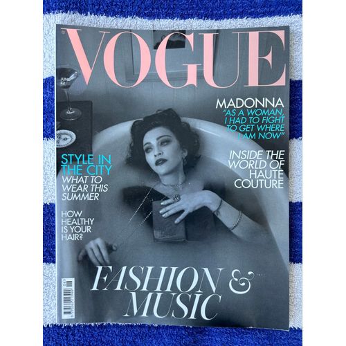 Vogue Italien Madonna 