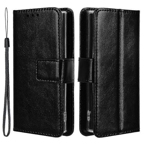 Coque De Téléphone Pour Nokia 105 4g (2023) Crazy Texture Pu Cuir Anti-Chute Portefeuille Stand Cover