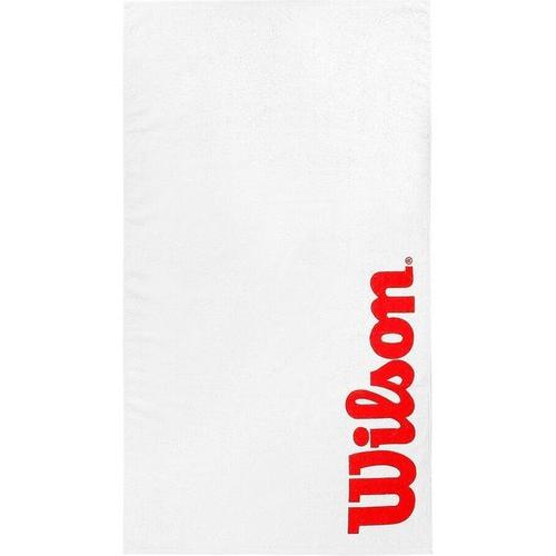 Sport Serviette 60x120cm - Blanc , Rouge