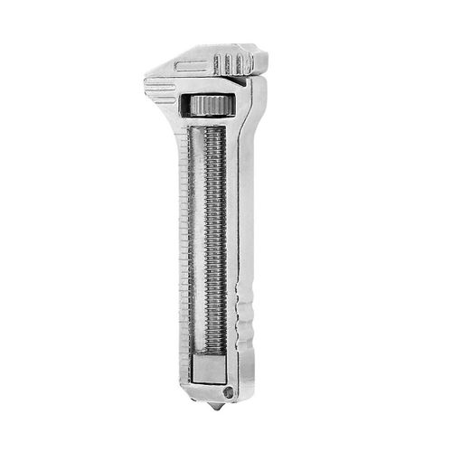 Mini Clé Ouvre-Bouteille Clé Multi Antirouille Barre Levier Réglable Alliage Portable Multi-Outil Tournevis Pointe