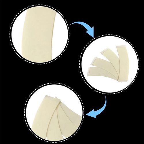180 Pcs/Lot Forte Perruque Double Face Bande Forte Adhésive Cheveux Système D¿Extension Bandes Imperméables À L¿Eau Pour Toupets/Perruque De Dentelle