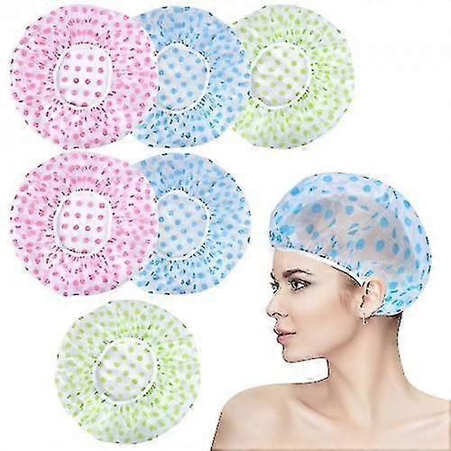 Bonnets De Douche 6pcs 
