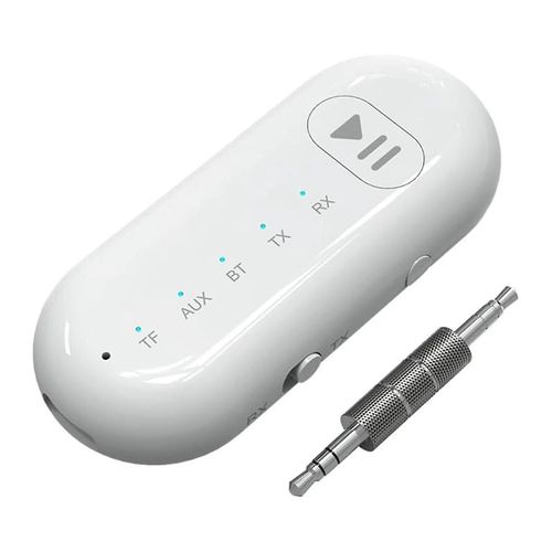 Récepteur Bluetooth 5.3 pour voiture, émetteur récepteur Bluetooth avec affichage LED, récepteur audio pour PC Ancien haut-parleur/téléphone