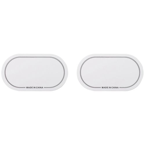 Patch De Grosse Caisse,Accessoires D¿Instrument De Percussion De Tambour De Peau De Tambour,Patchs De Grosse Caisse Blanc 10 X 18cm