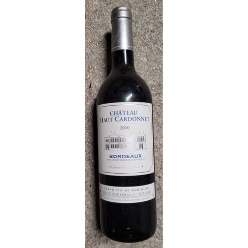 Bordeaux Château Haut Cardonnet Cuvée Excellence 2010