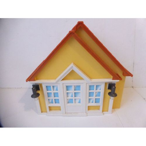 Playmobil Ville Maison Transportable Pliante Avec 3 Figurines 2 Chiens 1 Chat Meubles Et Accessoires