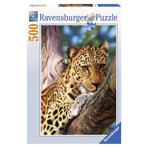 Puzzle Ravensburger 500 Pièces 14107 Le Léopard