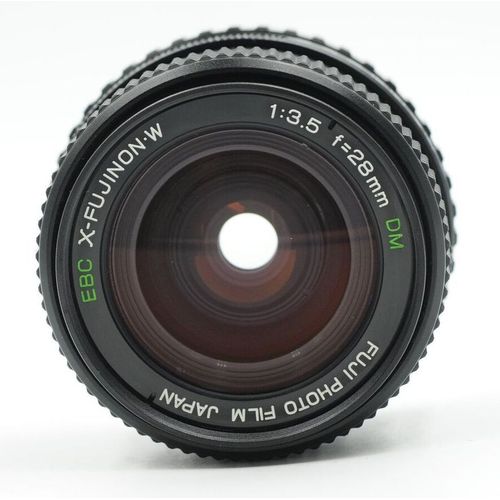 Fuji fujica objectif EBC X-fujinon W 1:3.5 28mm