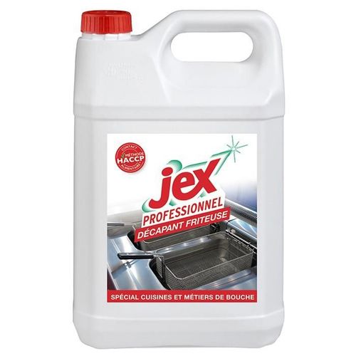 Jex Professionnel Bidon 5 l Décapant Friteuses Spécial Cuisines et Métiers de Bouche