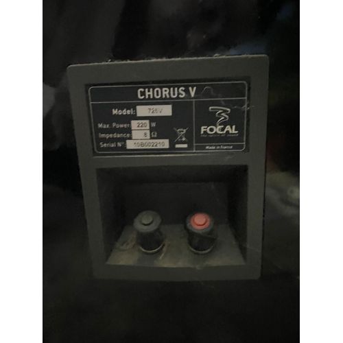 Lots d’enceinte focal chorus