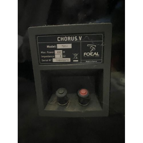 Lots d’enceinte focal chorus