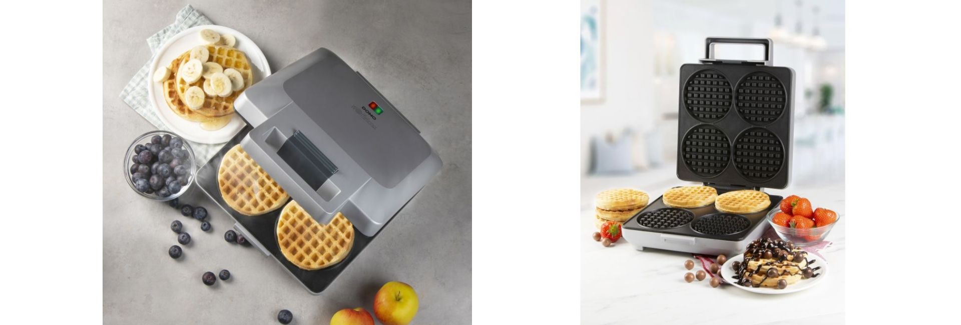Gaufrier Wafflelicious Domo DO9251W image 1 | Rakuten