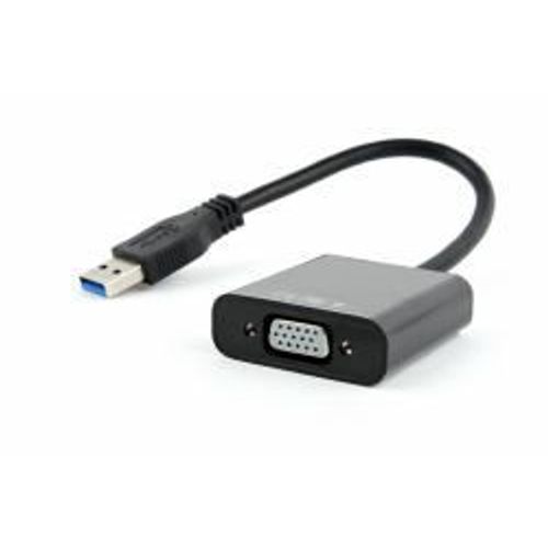 GEMBIRD Adaptateur USB - VGA - AB-U3M-VGAF-01