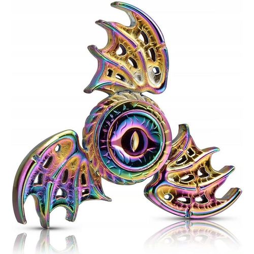 Dragon Wings Eye Tri Fidget Spinner Métal