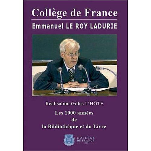 Collège De France Emmanuel Le Roy Ladurie