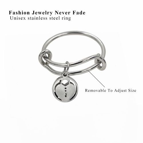 Luxsteel-Bague Creuse En Acier Inoxydable Plaqué Or Pour Femme, Bijoux De Dédouanement, Bas Prix, Sion L, Cubique, Zcomprend Sur Le Cuir Chevelu, Tout Neuf