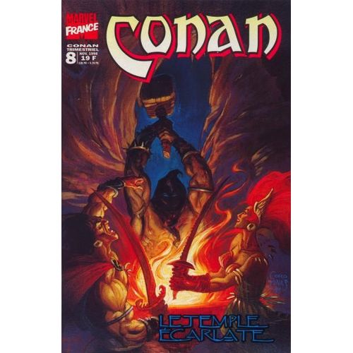 Conan N° 8 ( 96 Pages - Nov. 1998 - Marvel France ) ** Red Sonja , Valeria ** Esteban Maroto & Others Art