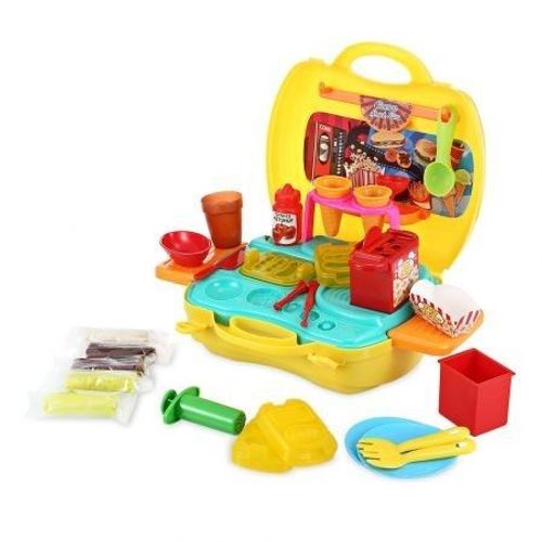 Bowa Kids Play Dough Cinéma Snack Bar Valise Jouet