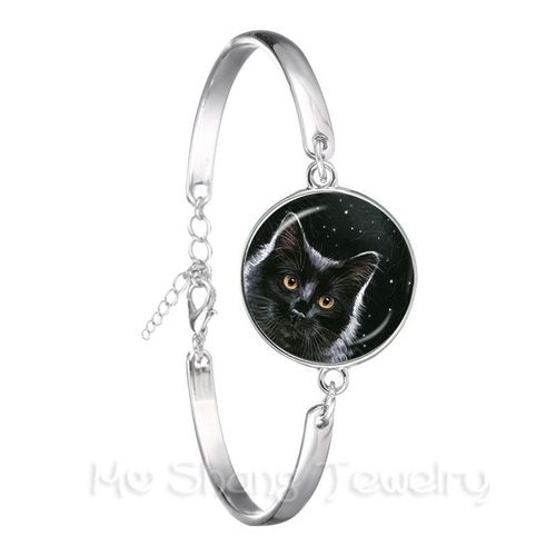 Bracelet Chihuahua Chien Mignon, Dôme En Verre De 18mm Plaqué Argent, Bracelet À La Mode, Dessin Animé, Cadeau Bijoux, Nouvelle Collection 2018