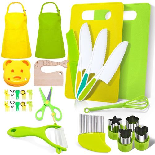 Ustensiles De Cuisine Montessori 28 Pièces Pour Enfants