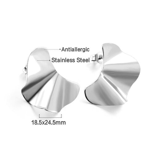 Luxusteel-Boucles D'oreilles En Forme De X Criss Cross Pour Femme, Acier Inoxydable, Anti-Allergie, Piercing D'oreille En Métal, Bijoux Coréens Simples Pour Femme