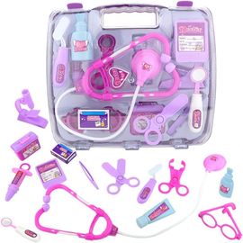 Coffret de jeu de docteur de 15 pièces pour enfants - Jouet de simulation amusant pour un jeu imaginatif