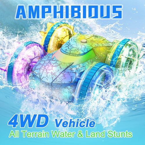 Voiture Et Bateau Télécommandés Amphibies - Jouet Aquatique Ultime