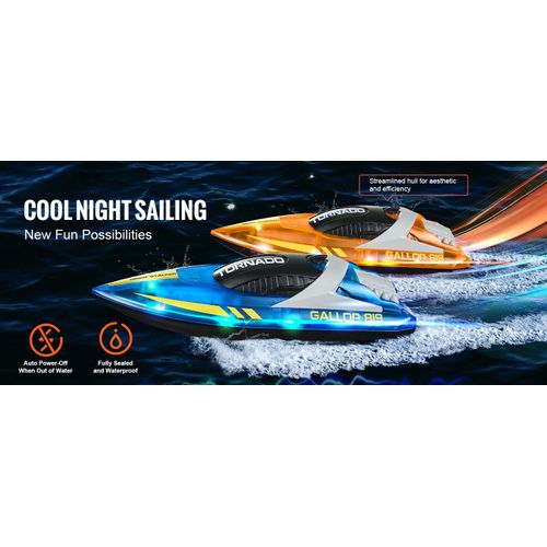 Bateau De Course Télécommandé Pour Enfants - Bateau Rc Amusant Pour Enfants