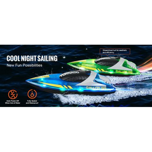Bateau De Course Télécommandé Pour Enfants - Bateau Rc Amusant Pour Enfants