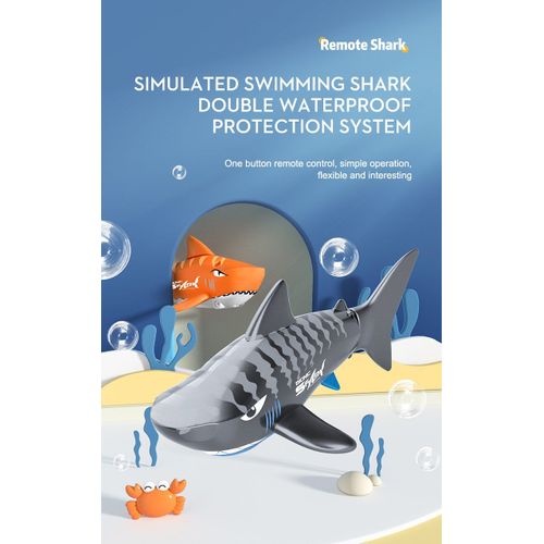 Bateau Requin Télécommandé 2,4 G 2022 - Parfait Pour Les Piscines Et Les Salles De Bain