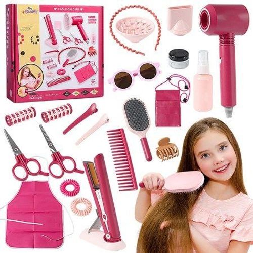 Coffret De Coiffure Pour Enfants ¿ Jouets De Jeu De Simulation De Beauté