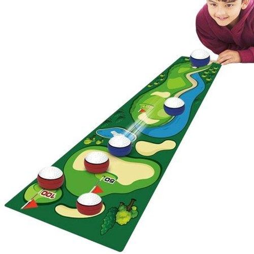 Ensemble De Jeu De Mini-Golf Portable Pour Enfants - Kit De Jeu De Golf Amusant En Famille