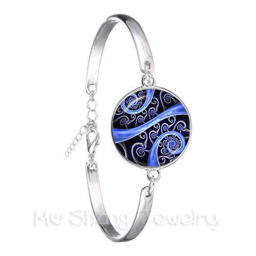 Bracelet En Cuir Noir/Marron Avec Fleur De Mandala, Bijou Européen Et Américain, Cadeau Pour Amis