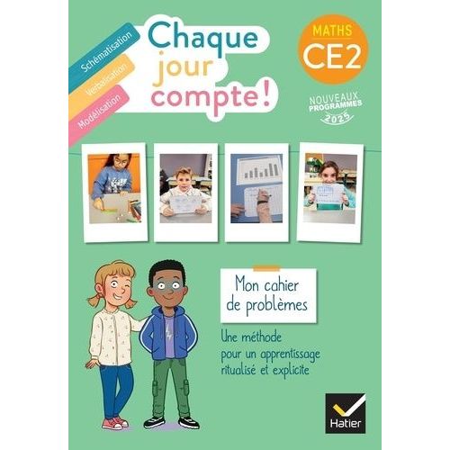 Maths Ce2 Chaque Jour Compte ! - Mon Cahier De Problèmes