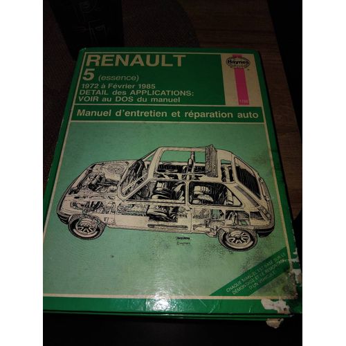 Revue Technique Renault 5 Haynes