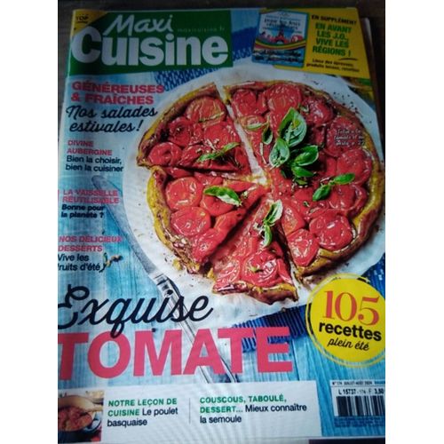 Lot 3 Magazines "Maxi Cuisine"