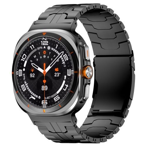 Bracelet En Titane Noir Pour Samsung Galaxy Watch Ultra 47 Mm