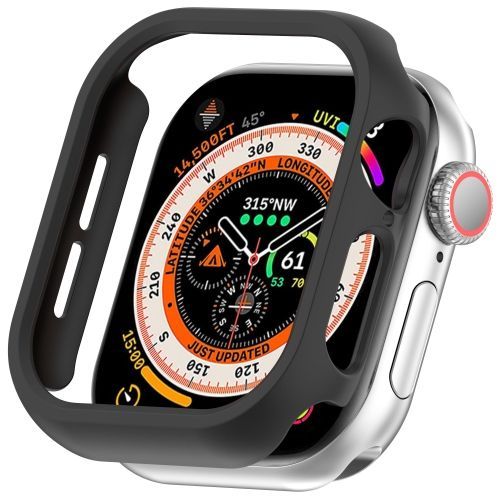 Boîtier Creux En Pc Pour Apple Watch Series 10 46 Mm - Demi-Pack Noir