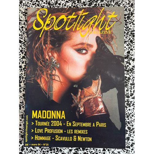 Spotlight Madonna Mars 2004