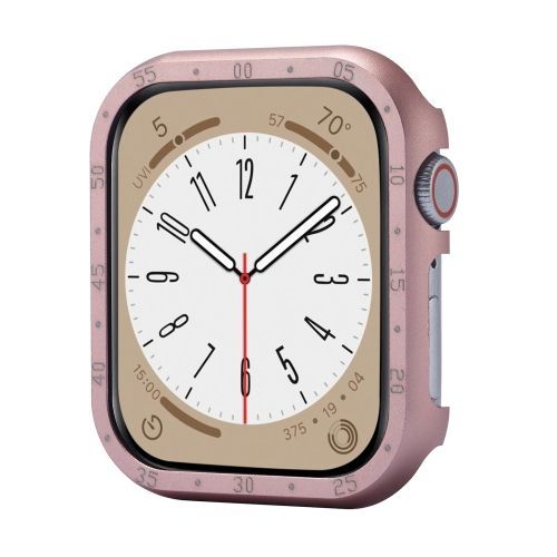 Boîtier En Aluminium Rose Pour Apple Watch Series 6/5/4/Se 44 Mm