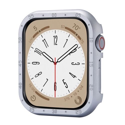 Boîtier En Aluminium Argent Pour Apple Watch Series 6/5/4/Se 44 Mm