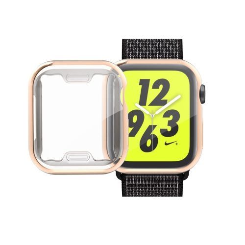 Coque Tpu Intégrale Pour Apple Watch Series 5 Et 4 - 44 Mm (Or Rose)