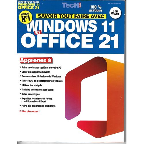 Savoir Tout Faire Avec Windows 11 Et Office 21 - N° 1