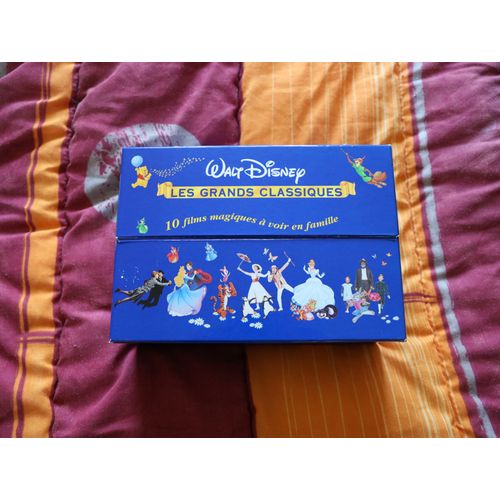 10 Cassettes Vhs Wact Disney Les Grands Classiqus Neuf Prix 145,90